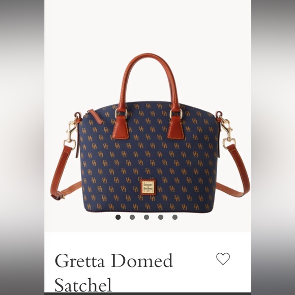 Dooney & Bourke Handbags - Vintage Dooney and Bourke Gretta Domed Satchel